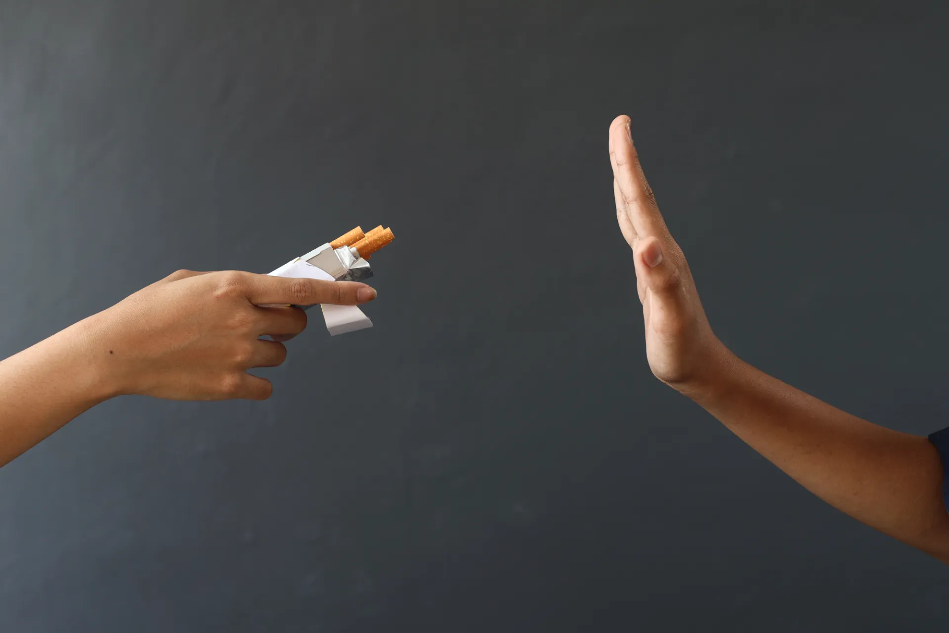 say no for cigarette utc